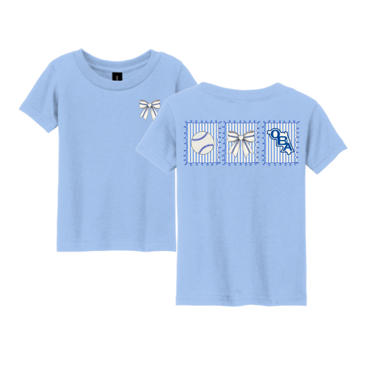 [YOUTH] Baseball Bows & OBA