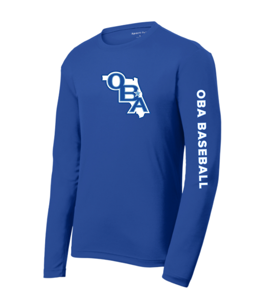 OBA Traditional Logo L/S Dri-Fit T shirt