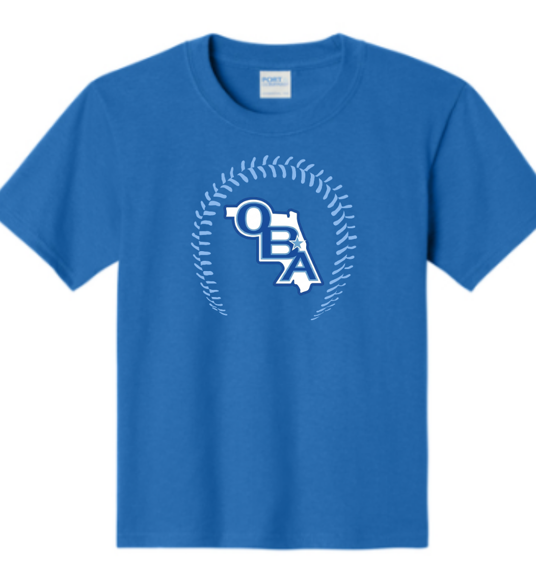 [YOUTH] OBA Baseball Seams Classic Tee