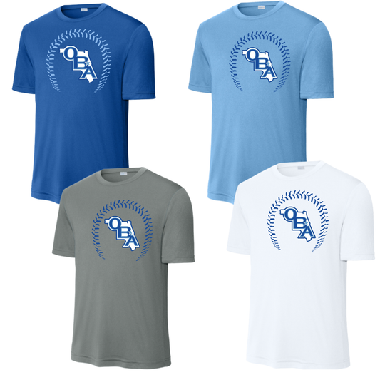 OBA Baseball Seams dri-fit short sleeve T
