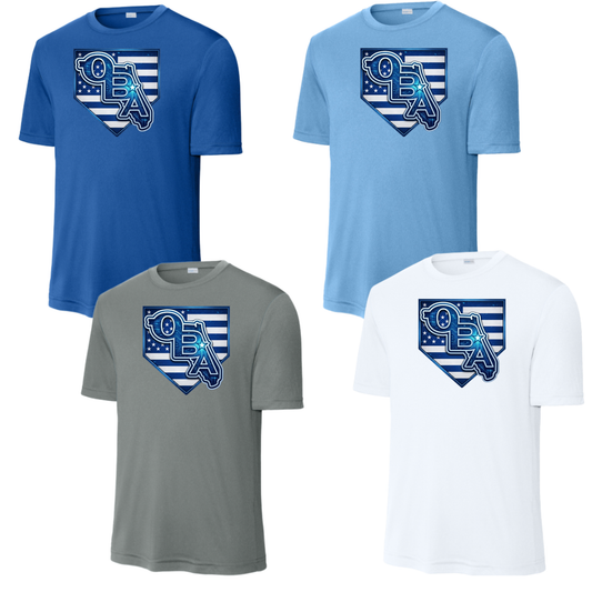 OBA Baseball Flag Dri-Fit short sleeve T